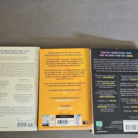 3 Great Beach Reads - All Paperback - Picture 2 of 3